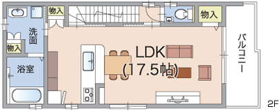 2階平面図