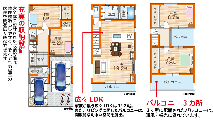 城東区今福南2丁目B号地モデルハウス