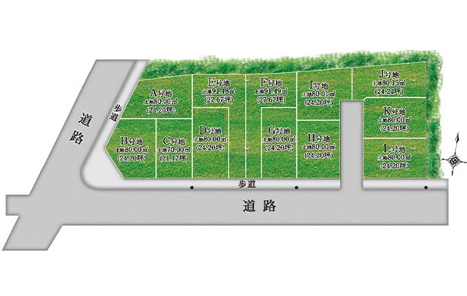 鶴見区茨田大宮4丁目 区画図