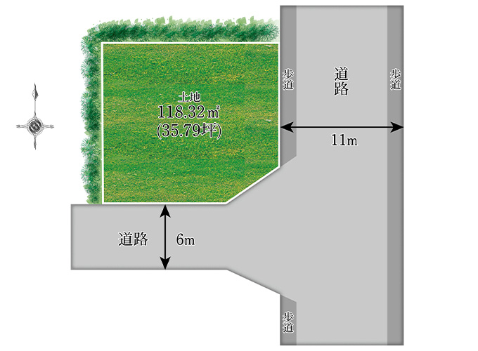 鶴見区鶴見3丁目（限定1区画）の区画図