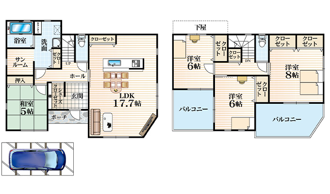 鶴見区鶴見3丁目（限定1区画）プラン1