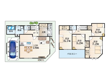 大阪市鶴見区諸口6丁目 全3区画