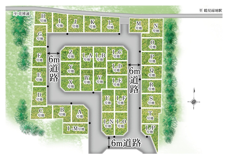 大阪市鶴見区諸口6丁目 全36区画