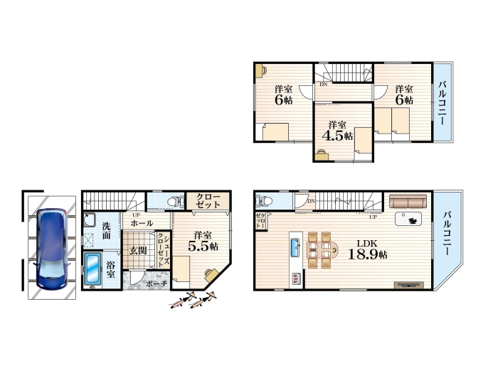 Ⅲ-J号地プラン図