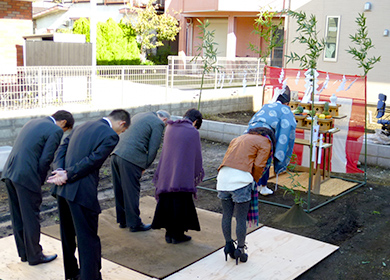 地鎮祭・工事着工