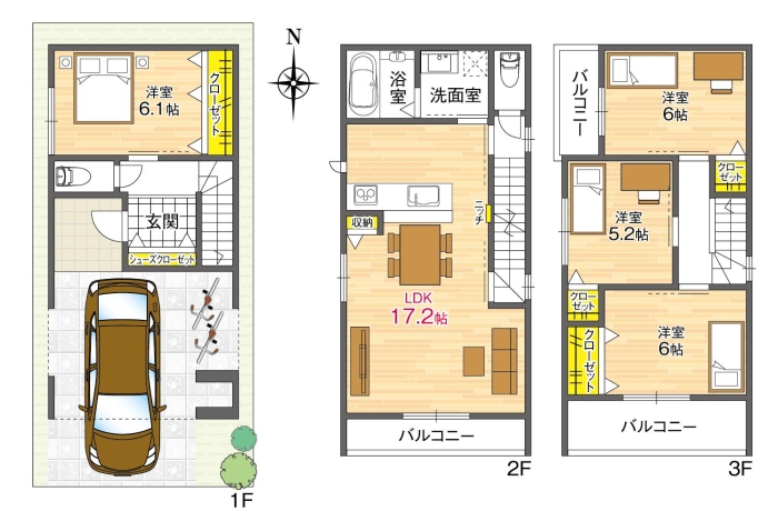 【モデルハウス/プラン図】