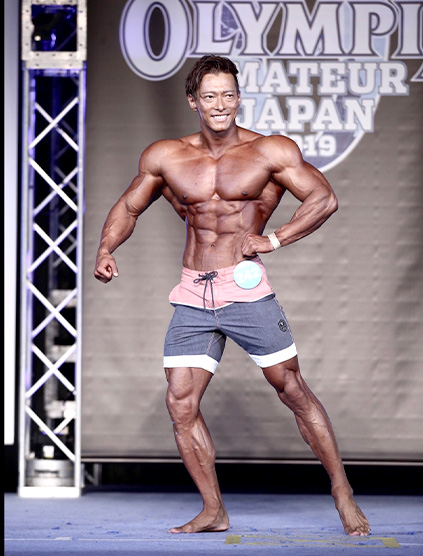 IFBBプロフィジーク選手、佐藤正悟さんの画像