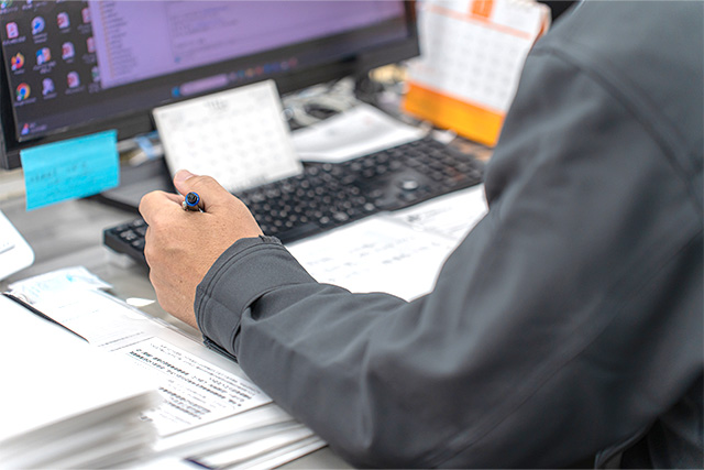 ご発注・スケジュールの確認