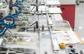 定形外封入封緘機