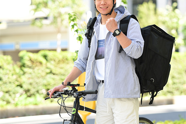 メール便配達員