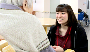 介護風景の様子1