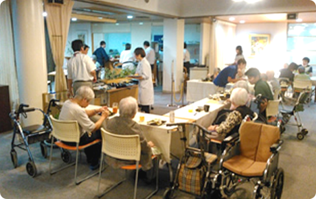 レクリエーション。居酒屋の光景